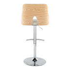 Contemporary Adjustable Barstool Stool with Swivel