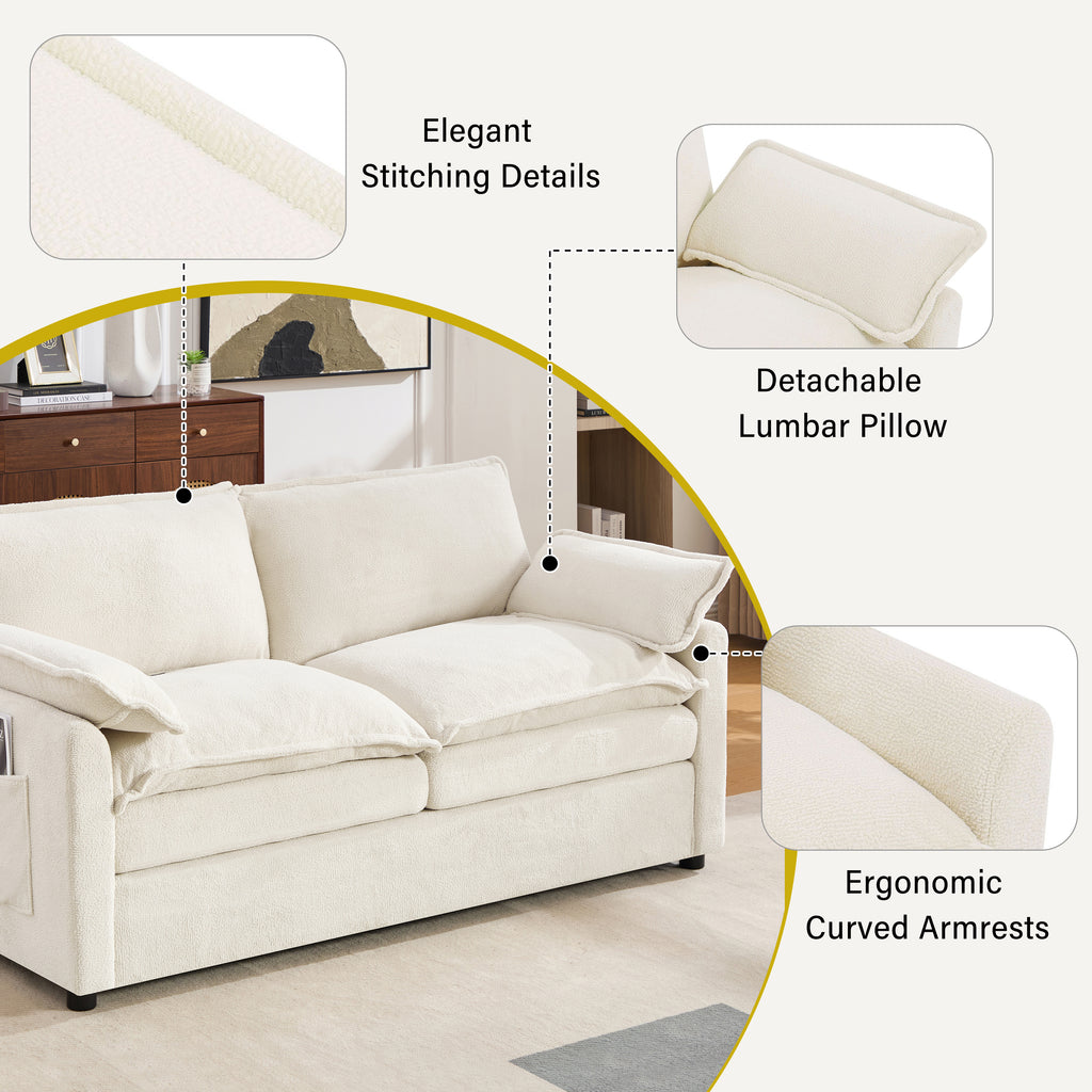 Modern Loveseat Sofa
