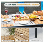 All Weather 7-Piece Patio Dining Table Set
