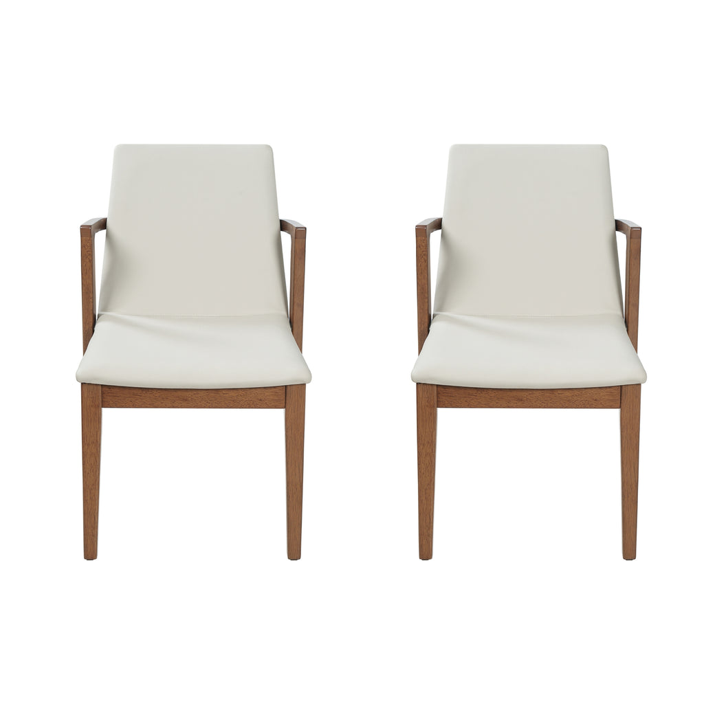 Mid-Century Modern Dining Chairs Set of 2