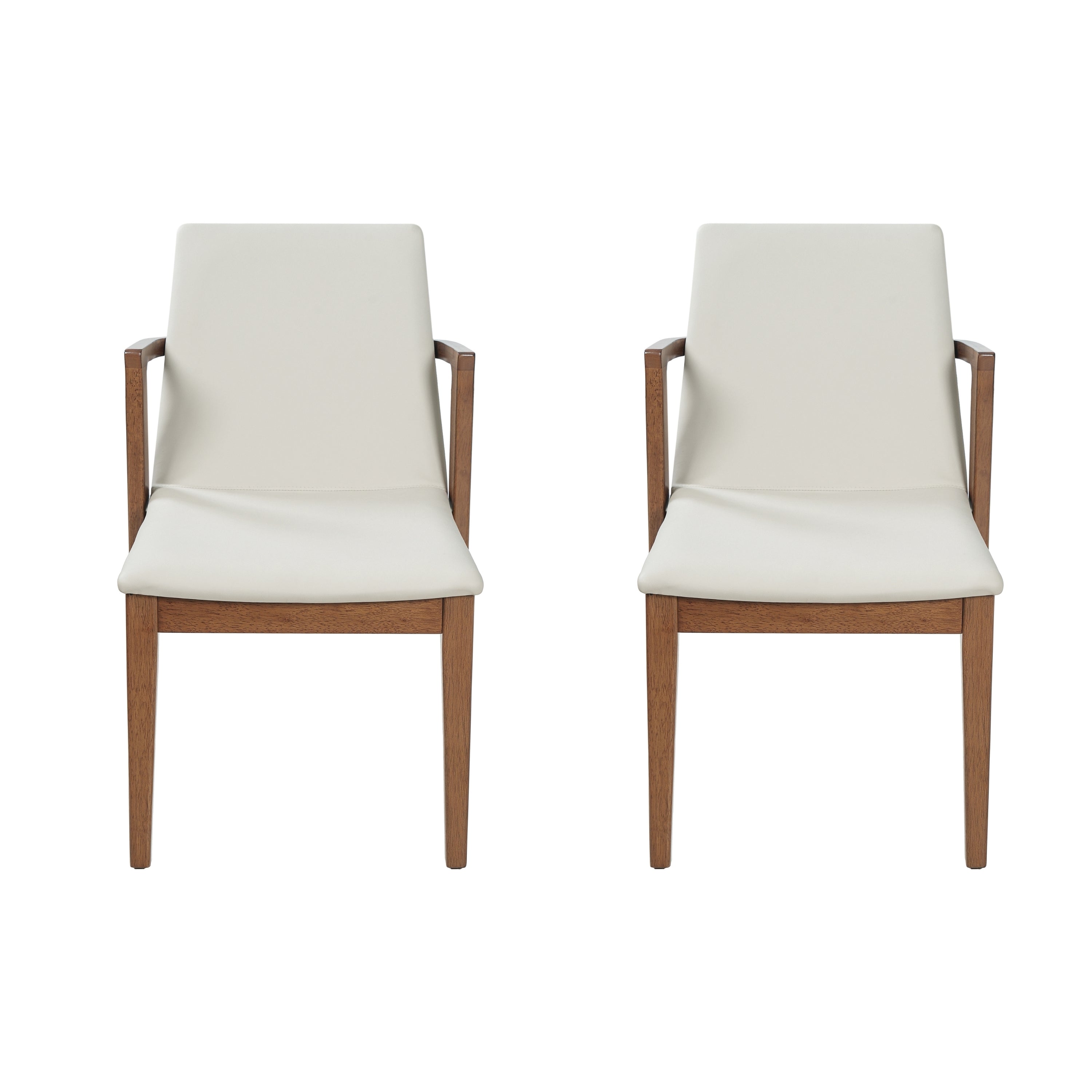 Mid-Century Modern Dining Chairs Set of 2