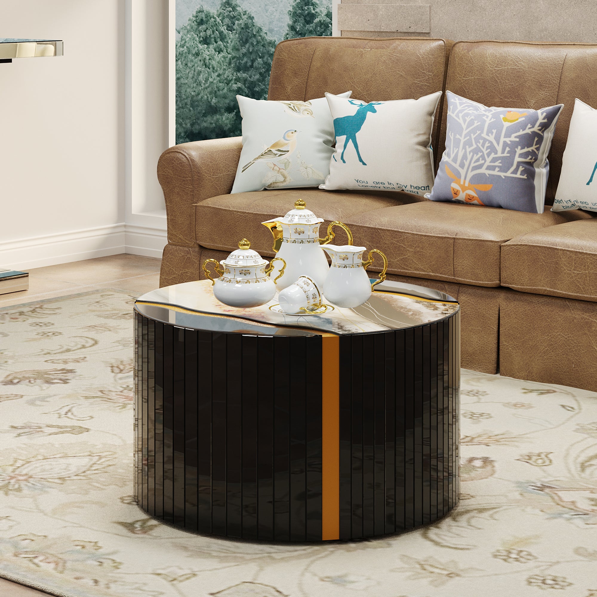 Modern Round Coffee Table