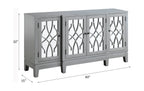 Magdi Antique 4 Door Cabinet