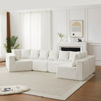 151.6-Inch Extra-Large L-Shaped Modular Sofa