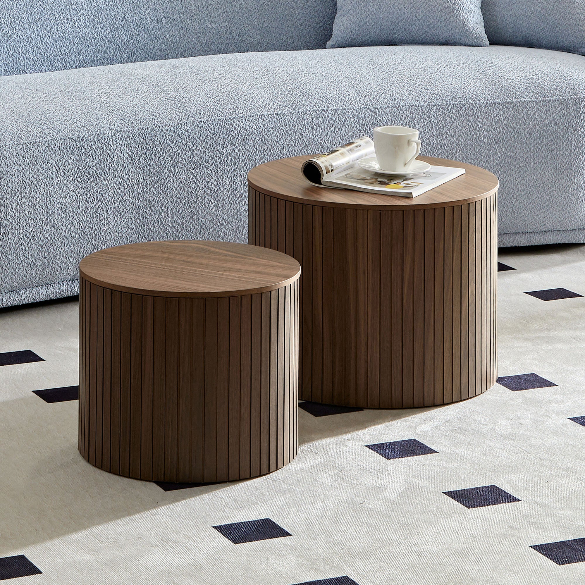 MDF Nested Table Set - 2 Pieces