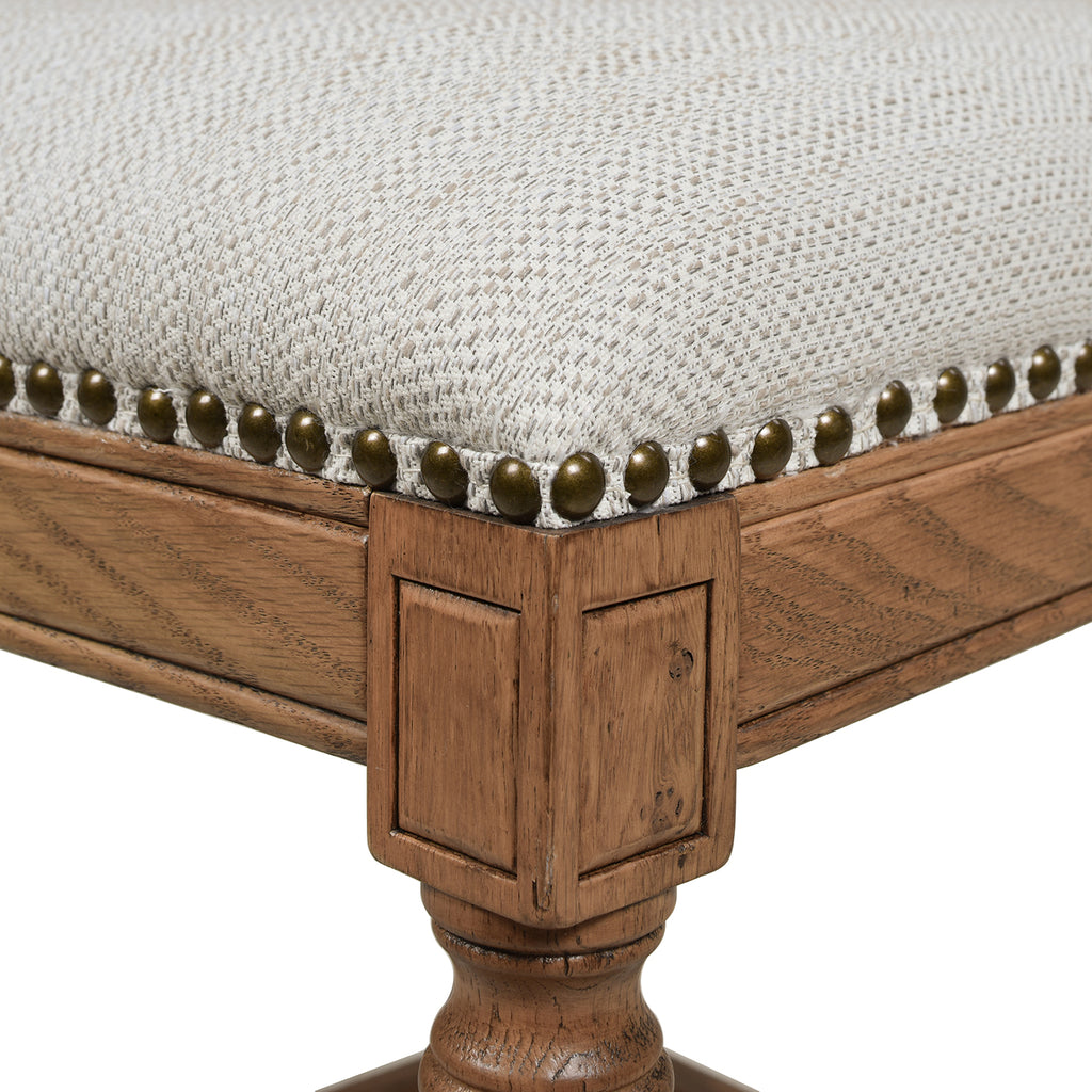 Triomphe Rattan Wicker High Back Armless Counter Bar Stool