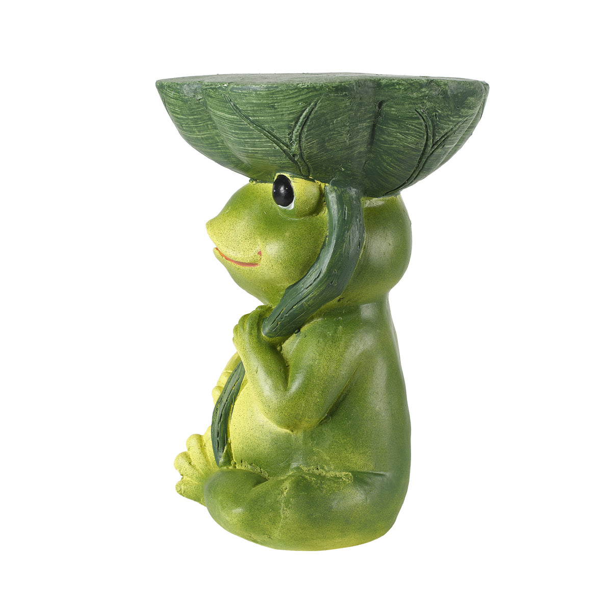 13.5" Sculptures Garden Statues, Frog Stool Garden Statue, Magnesium Oxide Stone Composite Outdoor Stool Decor for Yard Patio Garden, Ideal Gift for Garden & Backyard Decoration