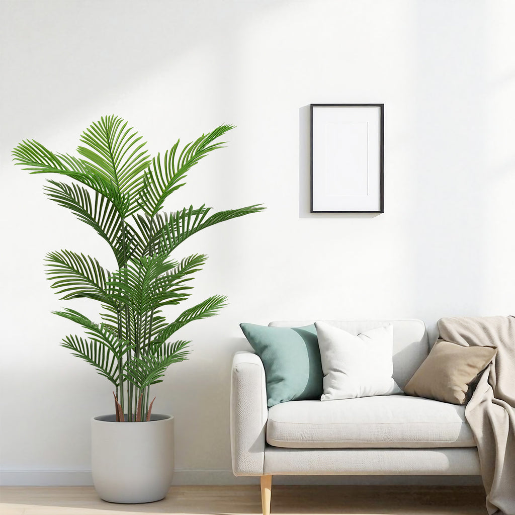 Artificial Areca Palm Plant - Set of 2
