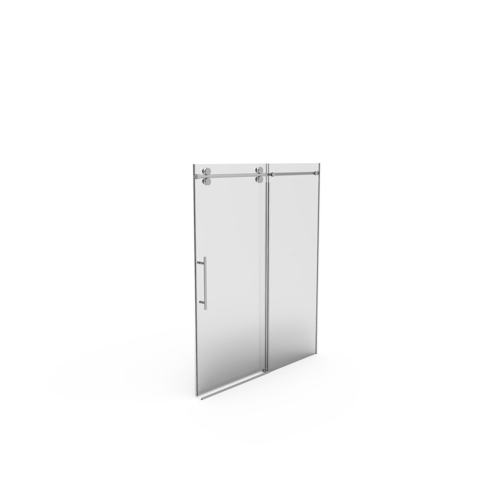 Frameless Sliding Shower Door with Tempered Glass Enclosure