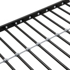 Twin Over Full Metal Bunk Bed with Trundle