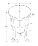 2-Tier Round Accent Table