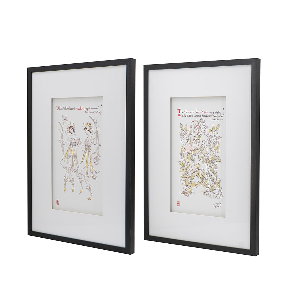 Set of 2 Wall Arts