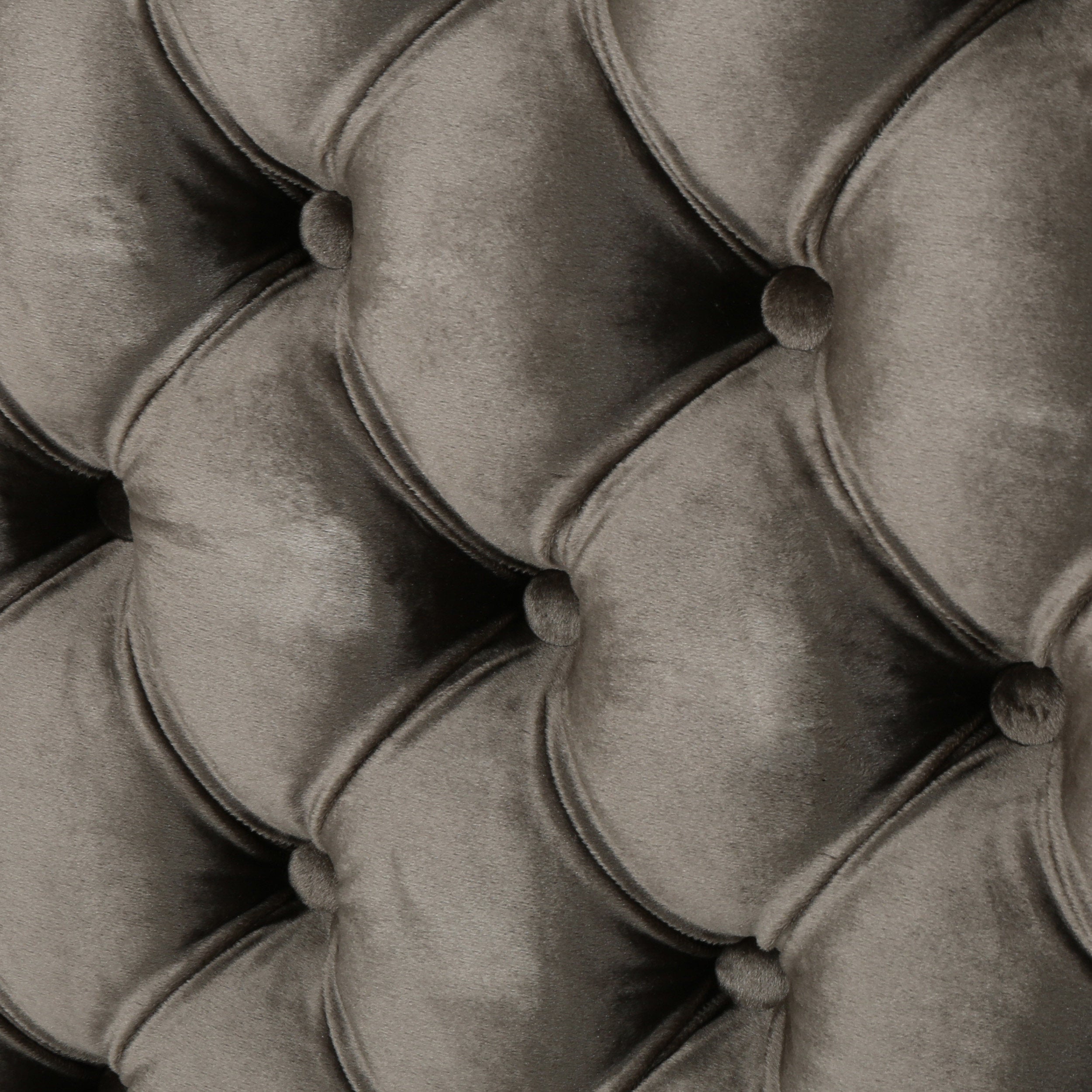 Tufted Upholstered Queen Size Bed Headboard