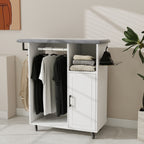Ironing Cart with Rolling Ironing Board
