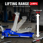 ARTMAN 3T Aluminum Iron Hydraulic Trolley Jack