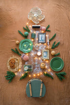 D3.9" Christmas Ball Ornaments - Set of 6