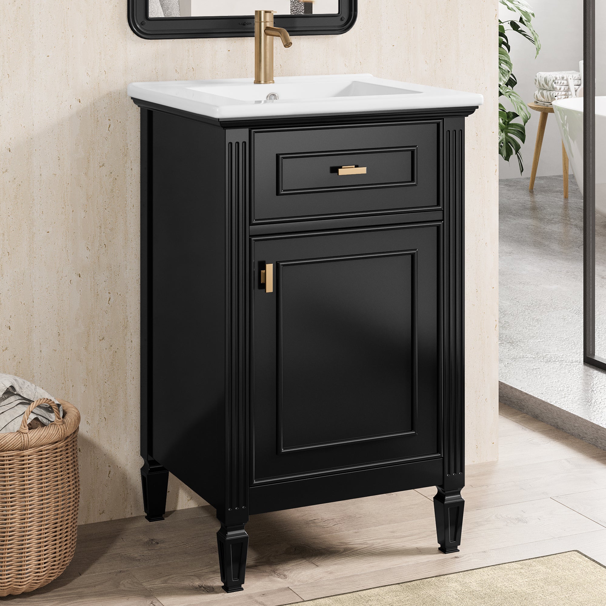 20-Inch Bathroom Vanity with Sink