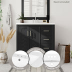 30'' Bathroom Vanity with Ceramic Sink Combo