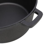 3 In 1 Pre-Seasoned Cast Iron Dutch Oven, 5 Quart