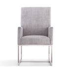 Element Metal Velvet Dining Chair