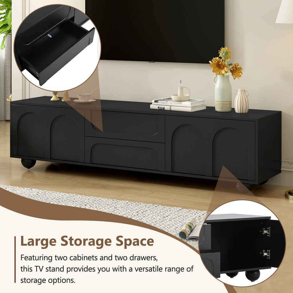 ON-TREND Elegant TV Cabinet