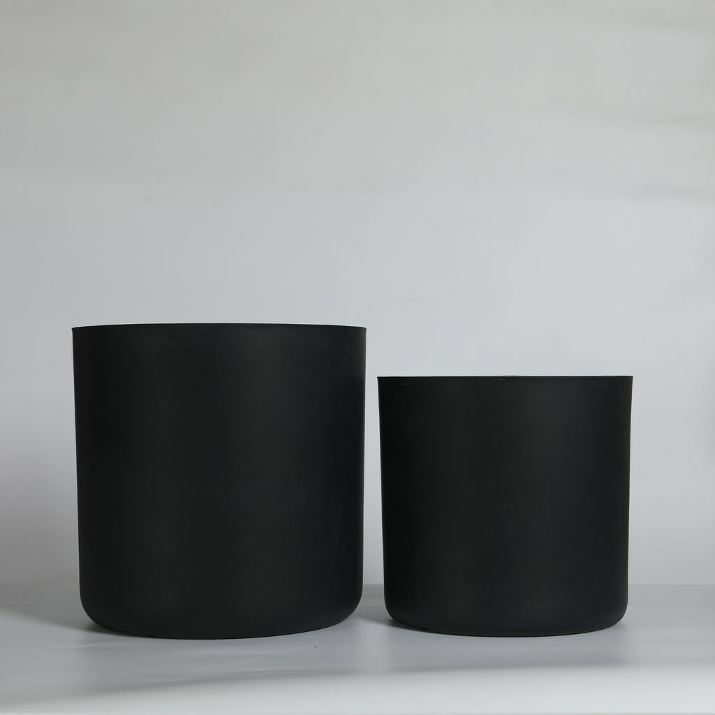 Round Concrete Planter Set of 2