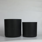 Round Concrete Planter Set of 2