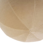 Luna 12" Round Sphere Accent Ball Throw Pillow, Fawn