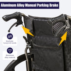 Aluminum Alloy Transport Wheelchair