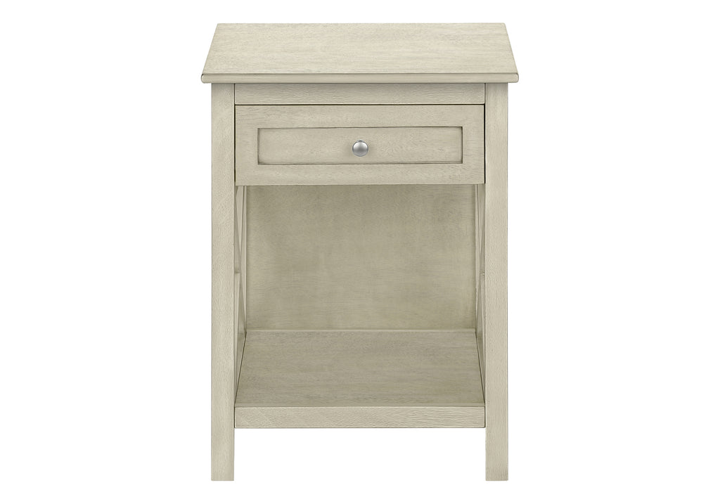 Antique 2-Tier Accent Table