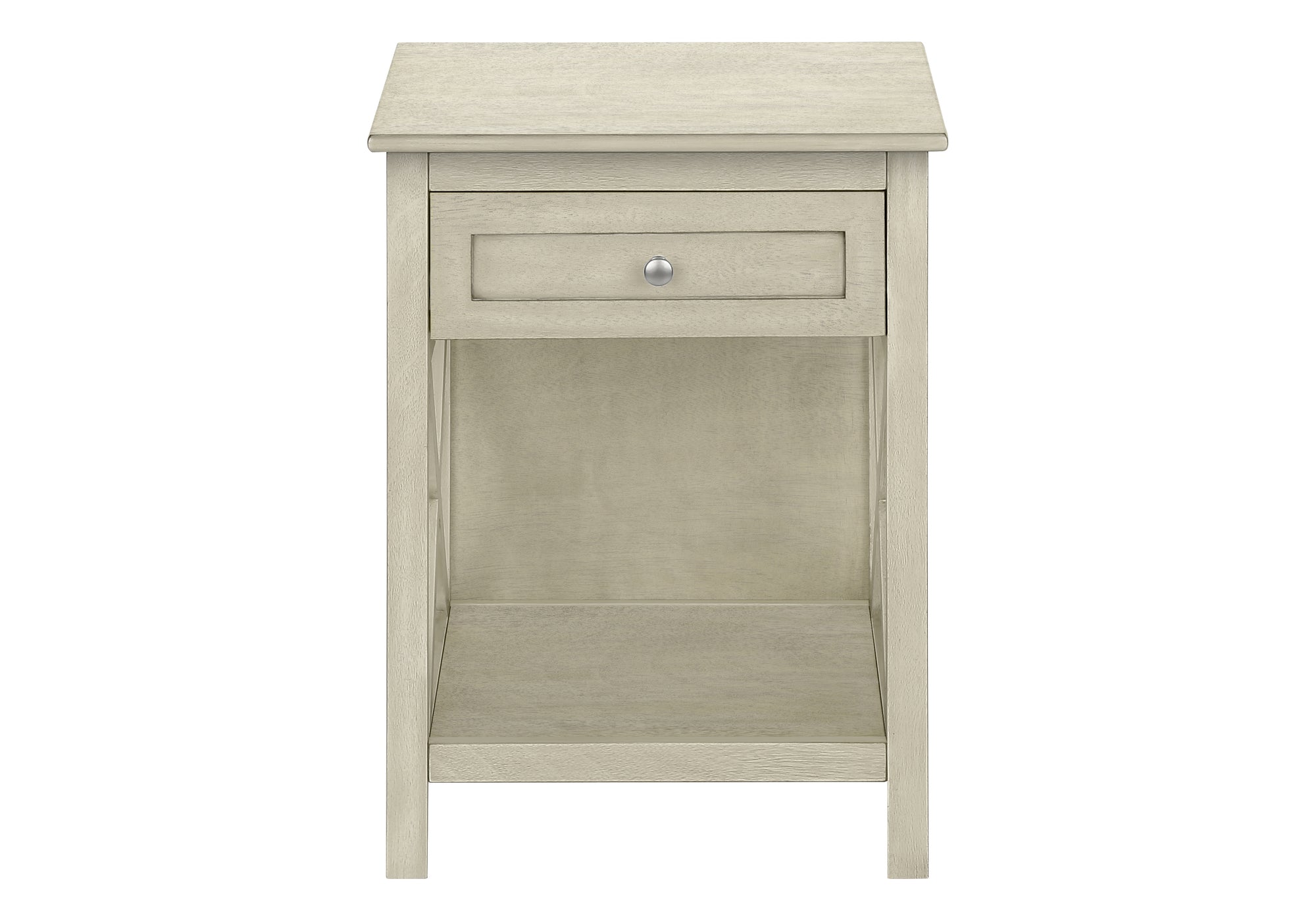 Antique 2-Tier Accent Table