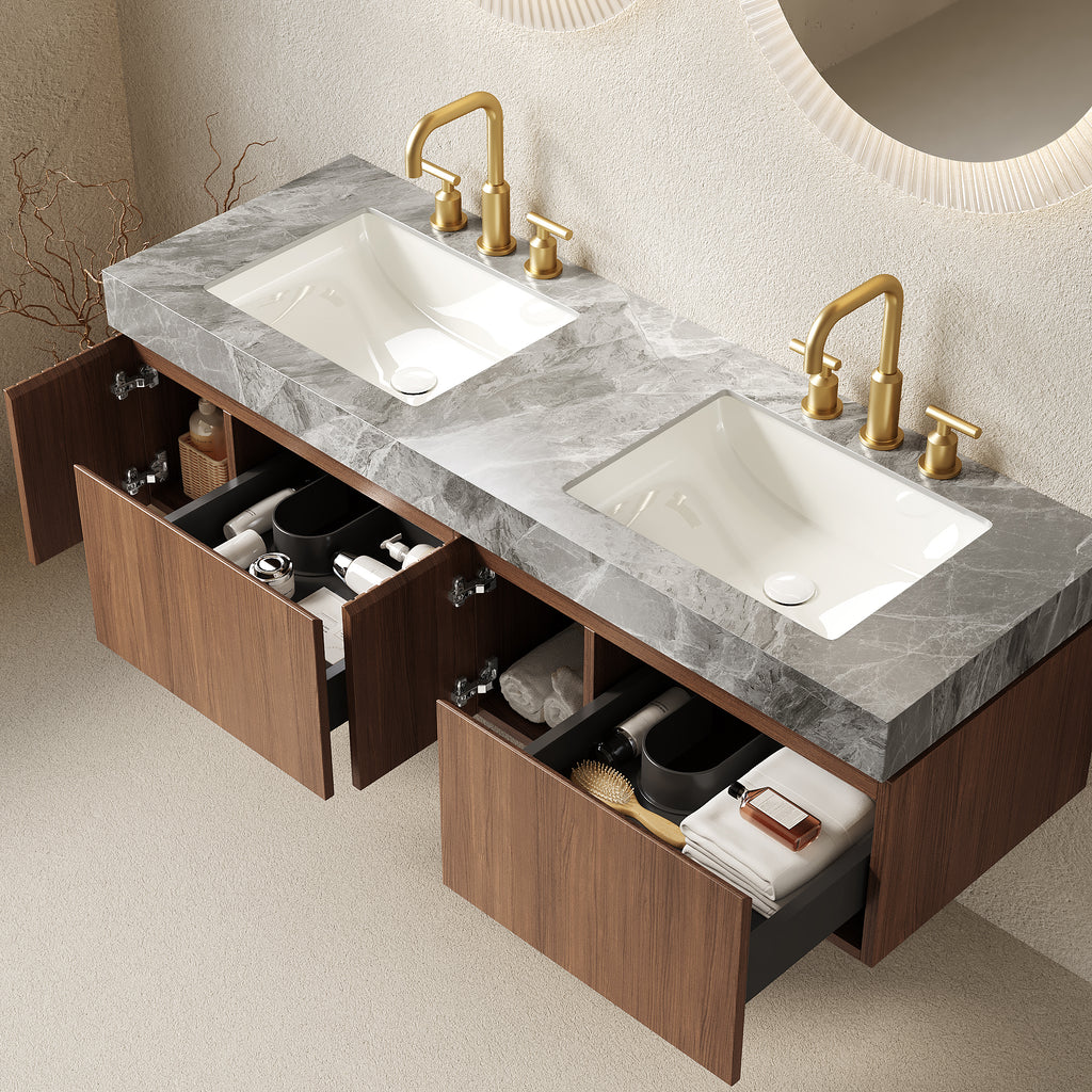 MURI 60" Bathroom Vanity & Sink