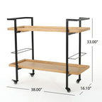 Modern Industrial Bar Cart