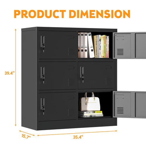 6-Door Employee Storage Locker