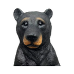 Weather Resistant Resin Standing Black Bear Sculpture