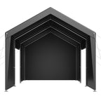 Heavy Duty Outdoor Car Canopy 12x20FT with Sidewalls