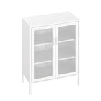 Amelia 32" Metal Accent Cabinet