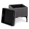 Natasha Storage Ottoman with Tray