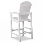 All-Weather HDPE Bar Height Adirondack Chair