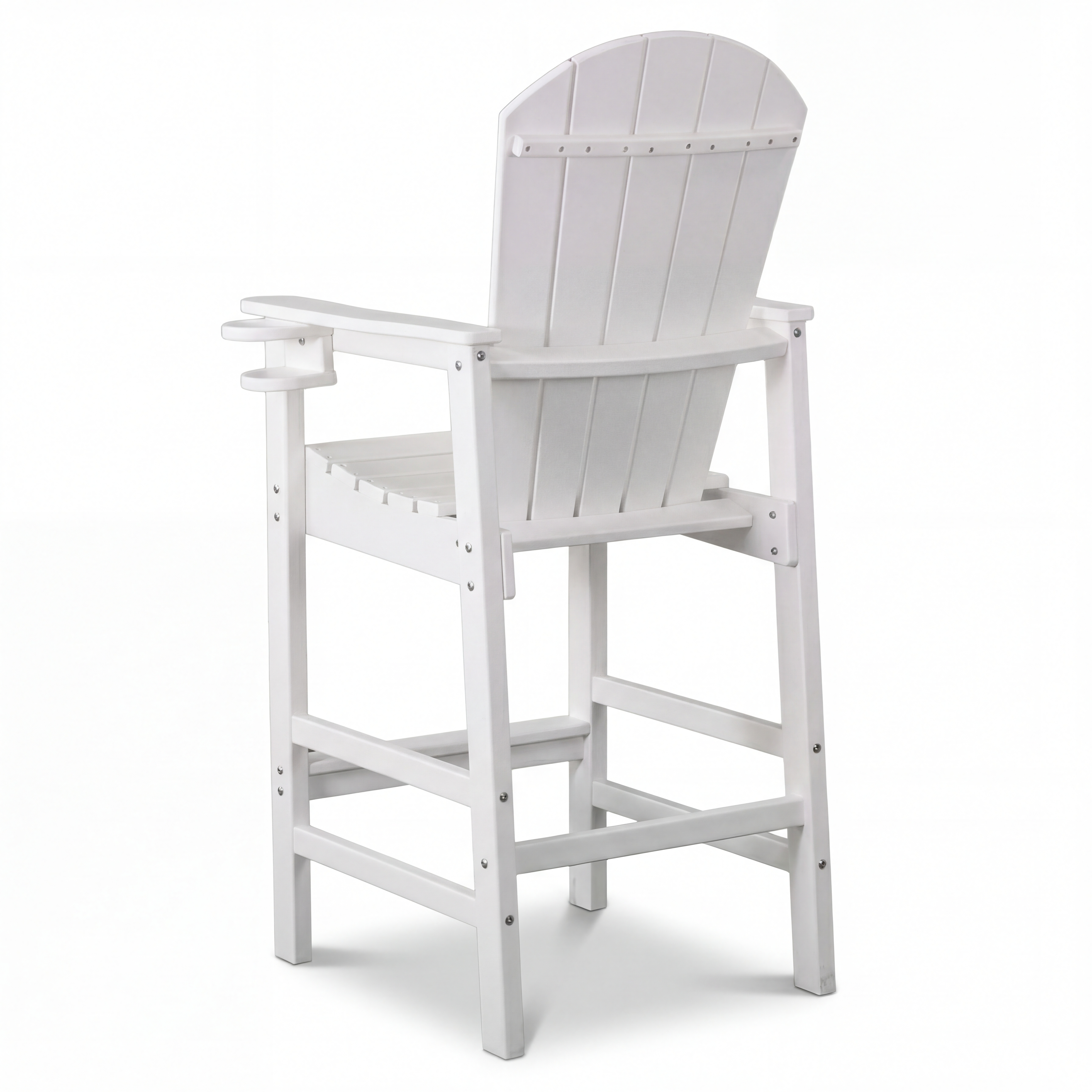 All-Weather HDPE Bar Height Adirondack Chair