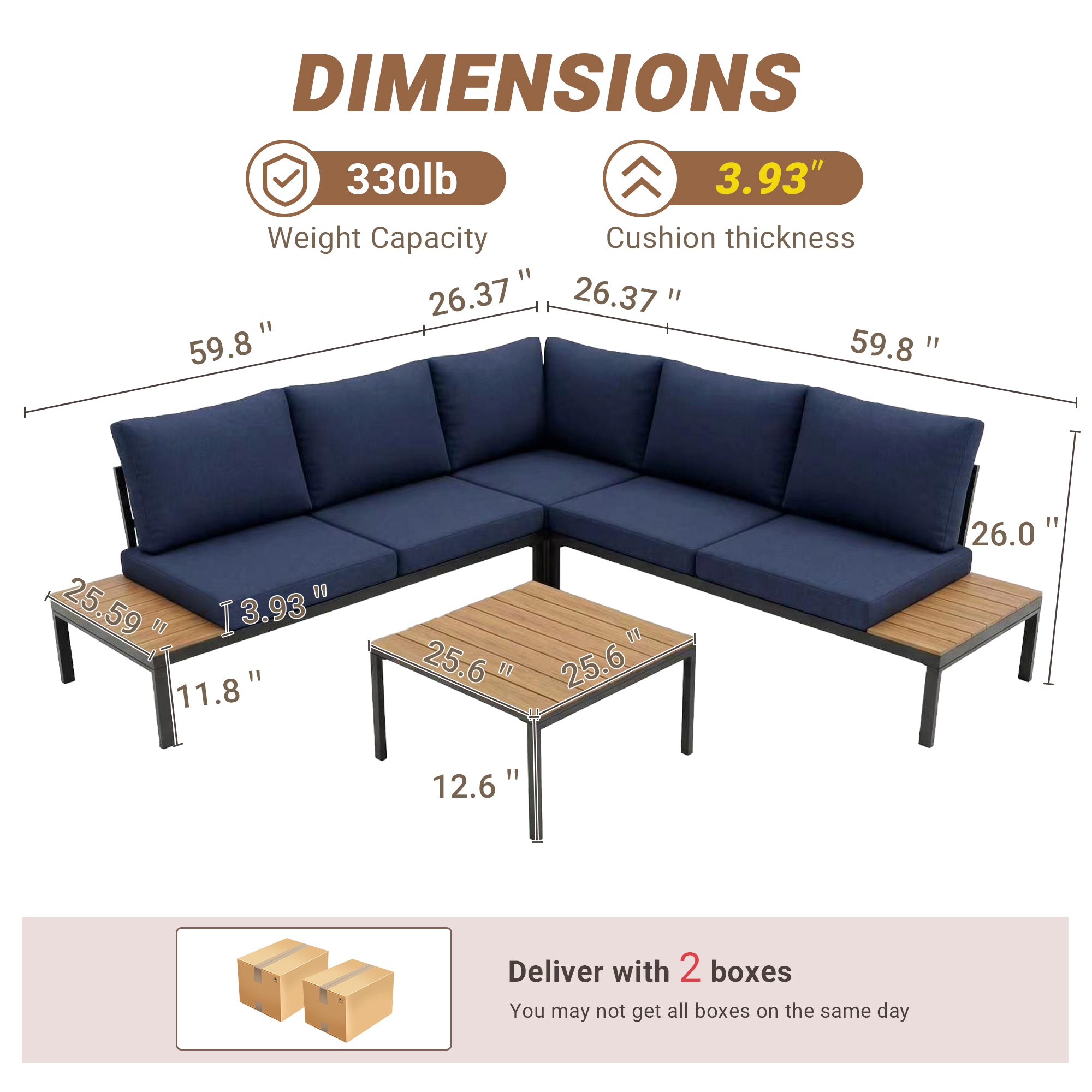 Premium Outdoor Patio Furniture Set