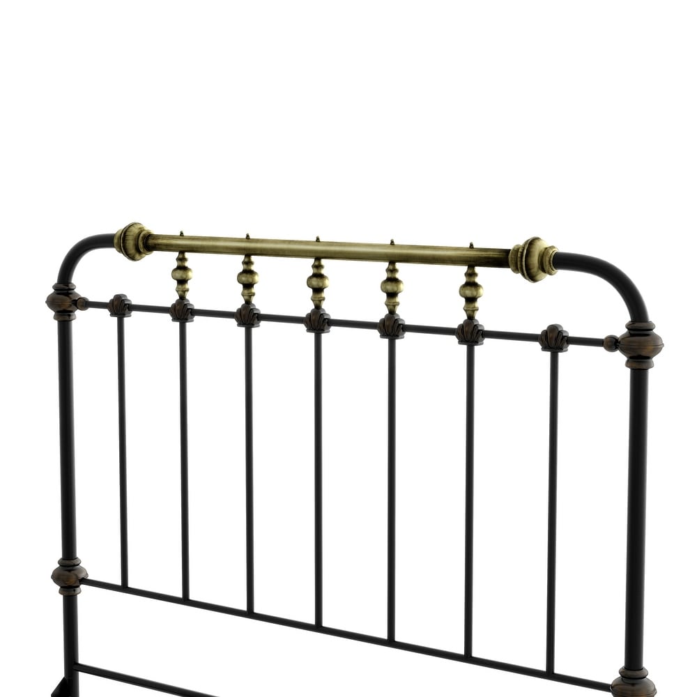 Transitional Style Antique Bed