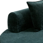138.6" Modern Curved Modular Sectional Sofa
