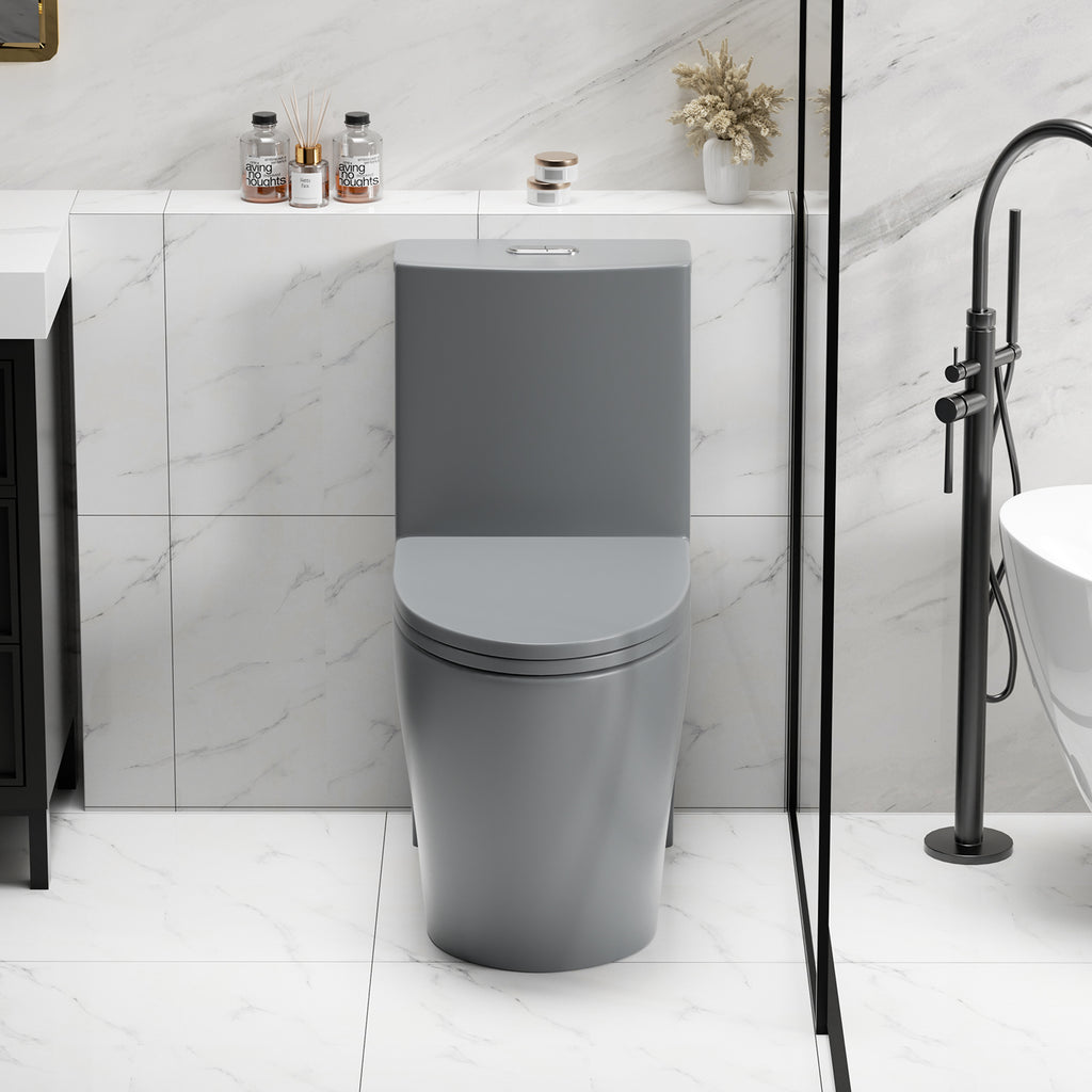 1.1/1.6 GPF Tornado Flush One-Piece Toilet