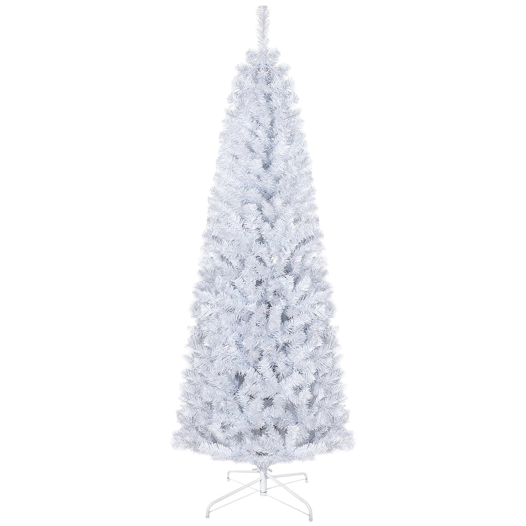 HOMCOM 6ft Pencil Christmas Tree