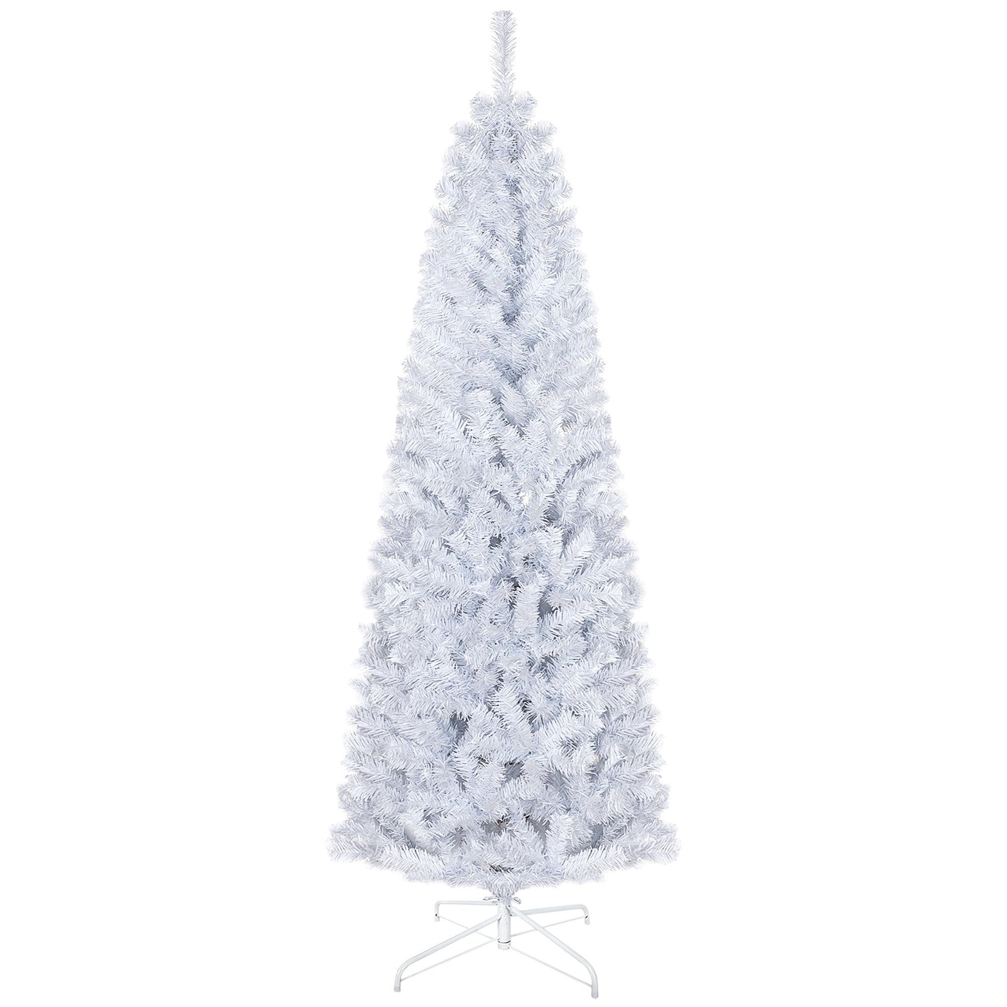 HOMCOM 6ft Pencil Christmas Tree