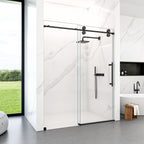 Frameless Single Sliding Shower Door
