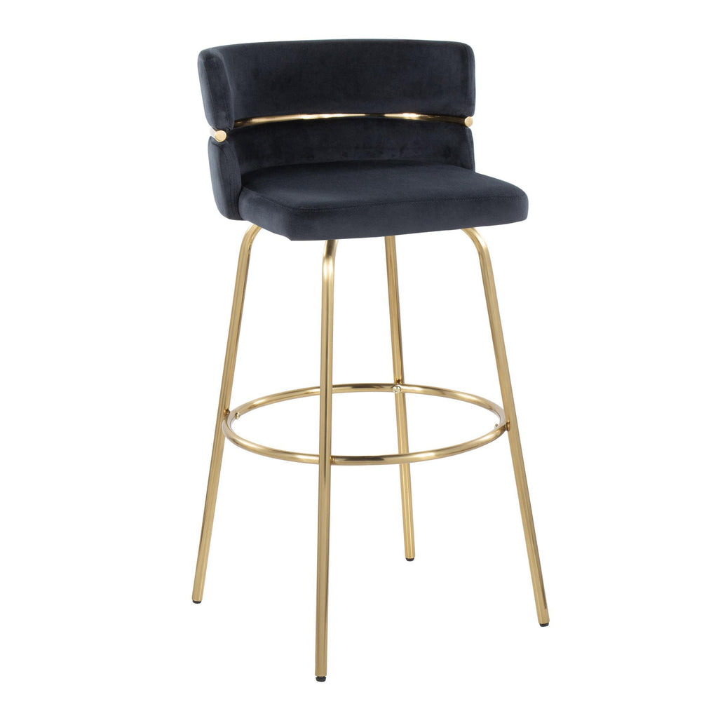 30" Fixed-Height Barstool with Swivel