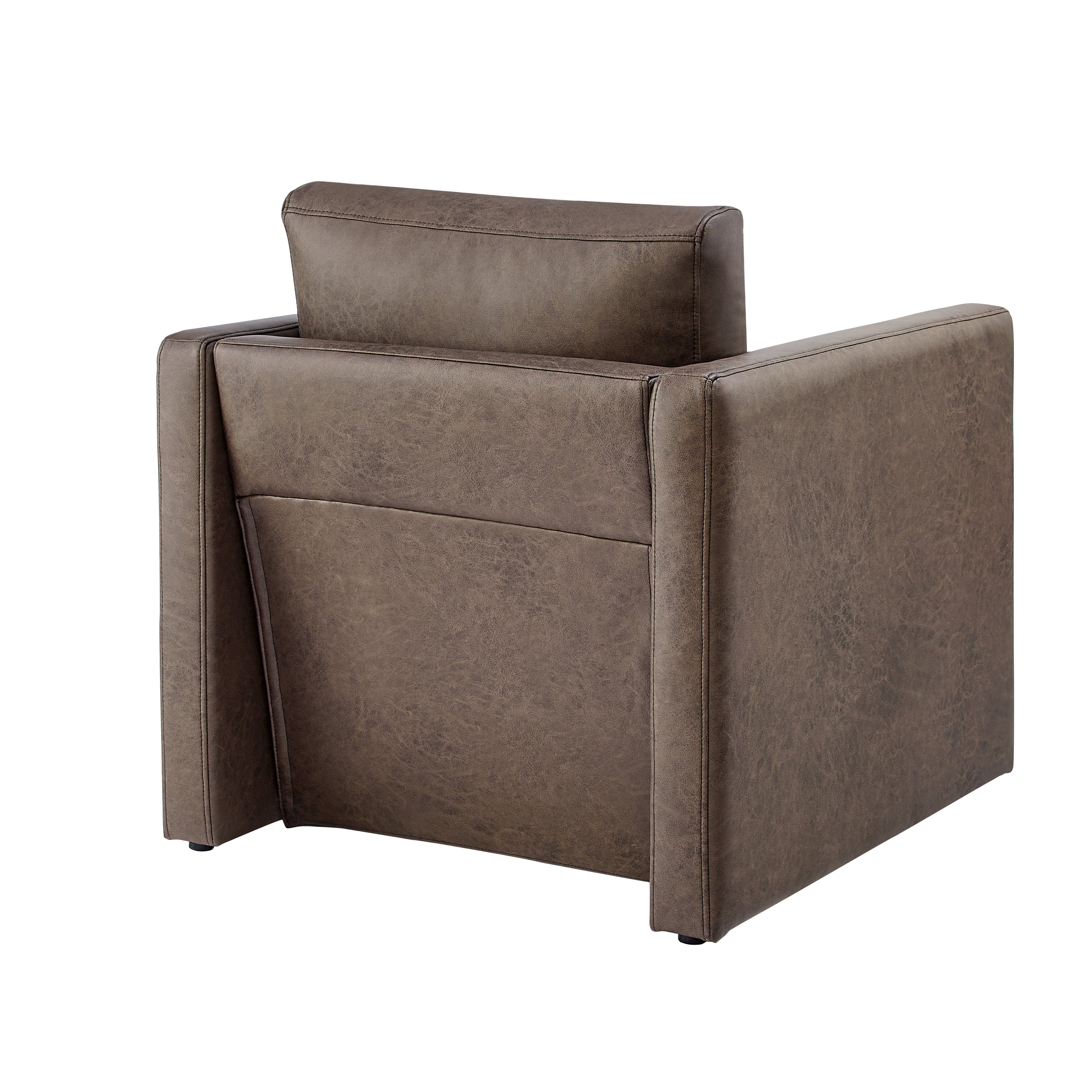 Tulo Faux Leather Club Chair