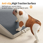 (Upgraded) Dog Stairs for Small Dogs and Cats